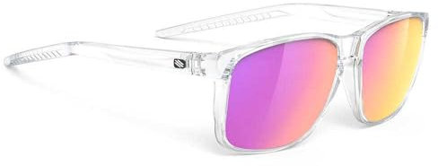 Rudy Project Unisex Overlap Crystal Gloss Multilaser Sunset Sonnenbrille, Sonnenuntergang, One Size