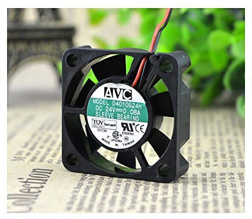For 4010 24V 0.08A Silent Fan 4CM Power Cooling Fan D4010S24H