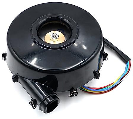Motore del ventilatore centrifugo WM13075 Ventilatore centrifugo senza spazzole DC12 / 24V, ventilatore turbo, aeratore for giubbotto vibrante, letto con cuscino d'aria Ventilatore per forno a legna d