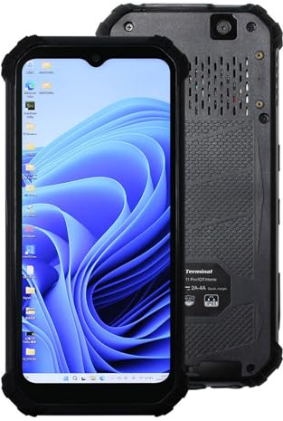 RUGGEDPDA Palmare robusto Windows 11 da 6,5 pollici con scanner 1D/2D (configurazione standard)