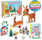Build Your Own Christmas Eve Box - Includes Reindeer Kit, Activity Booklet, Door Hanger, Face Mask and Penguin Skittles - Ages 4+