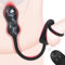 BDSMYEE Elektroschock Analvibrator für Mann,Analplug mit 10 Vibrationsmodus,Analspielzeuge mit Penisringe,Prostata Stimulation mit Fernbedienung,Estim für Mann,Plugs Sexspielzeug für Männer extrem (A)