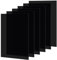 PH PandaHall 6PCS Acrylplatte Schwarz Transluzentes Blatt Farbige Acrylplatten Gegossene Acrylplatten Acryl zum Schneiden Gravieren Schilder DIY-Projekte 18x12cm 3mm dick