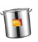 Generic - Olla de Acero Inoxidable 304, 30L con Tapa, para Estufa de Gas/Cocina de inducción