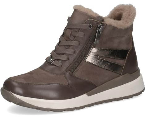 CAPRICE Comfort Women's high-top Sneakers with Zipper extra Width H