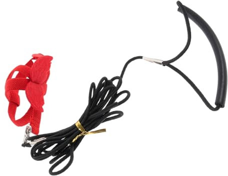 Happyyami Wear-Resistant Parrot Leash Für Outdoor-aktivitäten Elastische Und Praktische Vogelleine Für Training Und Mit Kleinen Papageien