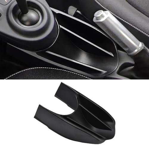 Blueshyhall Ablagefach Auto Mittelkonsole Kompatibel mit S-mart Fortwo/Forfour 2014-2019 und Re-nalt Twingo 3 2019-2024, Mittelkonsole Auto Organizer aus ABS, Armlehne Aufbewahrungsbox Tuning Zubehör