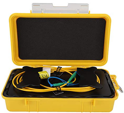 Gavigain Fiber Optic OTDR Launch Cable Box Dead Zone LC/-LC/SM 1km for Network Testing