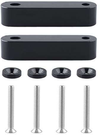 BUBEFSKD Aluminum Hoods Vent Spacer Risers Kits Washer For 92-95 EG / 96-00 EK Car Modification Accessory Car Hood Spacer Risers Kit