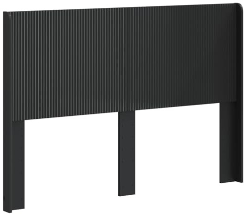vidaXL Kopfteil PB, Bettkopfteil, modernes Design, rechteckig, senkrechte Leisten, Holz, minimalistisches Möbelstück