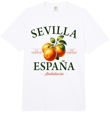 Seville Andalusia Spain The City of Orange Trees Comfort Colors Adult Heavyweight T-Shirt
