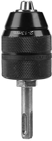 SDS-Schnellspannbohrfutter 2-13 mm Kapazität Metall-Schnellspannbohrfutter-Konverter mit SDS-Adapter-Zubehör, Schnellwechsel-SDS-Schaft für elektrischen Hammer