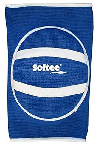 Softee Equipment Rodillera Y CODERA Acolchada, Azul, Talla Única