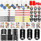 BabyCareV 88 Pezzi Compleanno Party Accessori Pirata Portachiavi Pirata Bracciale Pirata Anello Tatuaggi temporanei Capitano Maschera per Gli Occhi Pirata Moustache per Pirata Festa Regalo