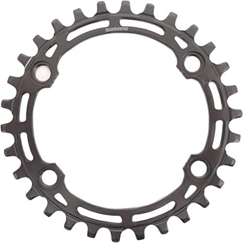 SHIMANO Plato M5100 MTB DEORE 1x11V 30 Dientes Negro, Unisex-Adult, Multi-colured, Talla Única