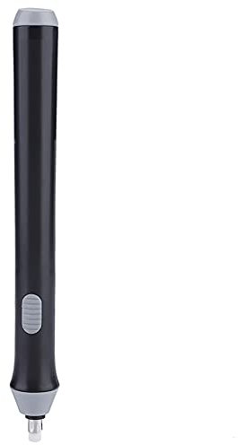 Elektrischer Radiergummi, Batteriebetriebener Radiergummi Automatischer Bleistift-Radierer mit 22 Radiergummi-Minen für Bleistift und Farbstifte (Schwarz)