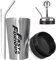 NEVRAH Fast and Furious 10 Cup, Fast and Furious Becher Mit Gangschaltung, Schalthebel Stil Becher mit Strohhalm und Deckel, 304 Edelstahl, 500ml Fassungsvermögen, Smoothie-Becher Geschenk