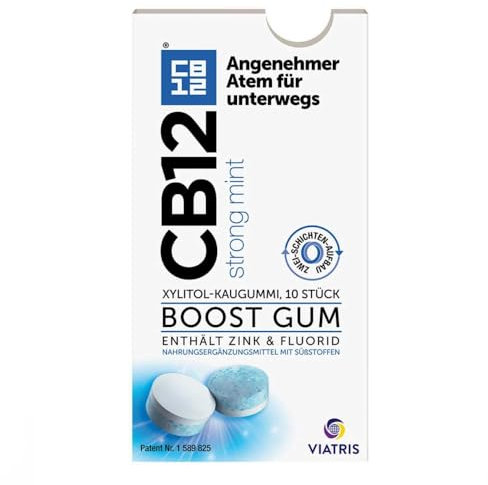 Cb12 Boost Strong Mint Kaugummi 10 stk