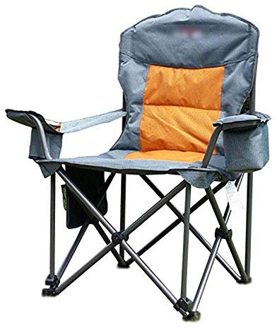 TEmkin Leichter, langlebiger Klappstuhl, Campingstuhl, Oxford-Stoff und hohler Stahl, robuster, zusammenklappbarer, übergroßer, gepolsterter Regiestuhl mit Tragetasche und Kühltasche, trägt 551 Pfund