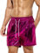 Casey Kevin Metall Shorts Herren Glänzende Kurze Hose Party Gold Silber Bar Metallic-Shorts Pailletten Boxershorts