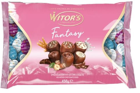 Ovetti Cioccolato Assortiti Witor's Mini e Maxi Busta 450 g Fantasy