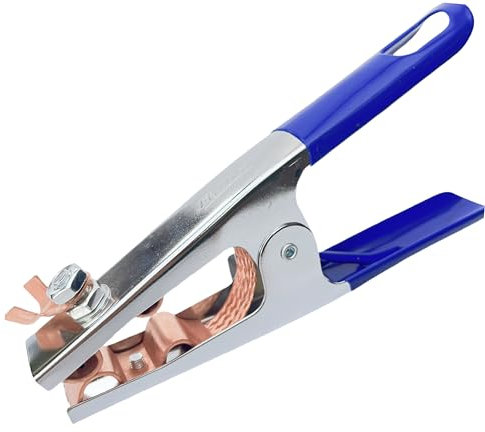 TimelyDu Welding Ground Clamp, Ground clamp for Welder Suitable for MIG MMA TIG ARC Plasma Welder (Large