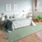 Mia's Teppiche Olivia Wohnzimmer/Schlafzimmer Teppich - waschbar - 80x150 cm, Grün