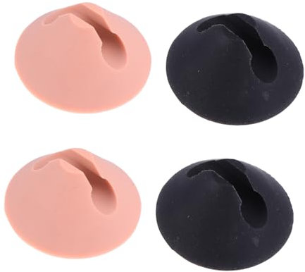 Uonlytech 4stücke Schutzpads Für Möbelbeine Aus Silikon Haarnadel-Bein-Schutz Möbelbein-zubehör Abwaschbar rutschfest Für Stühle Und Andere Möbel