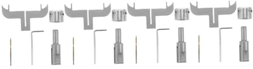 SOLUSTRE 4sets Bead Bracelet Maker Kit High Hardness Milling Router Bit for Woodworking Step Drill Bits Router Inlay