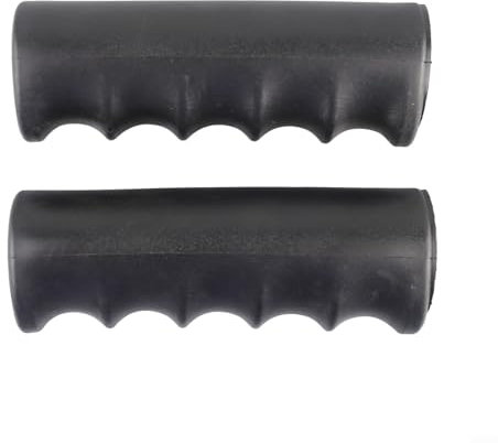 Effiziente Gartenarbeit mit 2 Gummi-Schubkarrengriffen für hervorragenden Halt und Stabilität (118 x 30 mm)