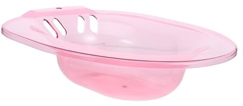 GOOHOCHY Bidet Für Sitzbad Wc Badewanne Faltbares Sitzbad Erwachsenenbad Sitzbad Sitzbadewanne Sitzbad Postnatales Sitzbad Pink
