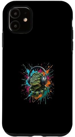 Custodia per iPhone 11 Cuffie Anaconda