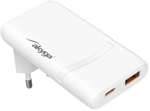 AKYGA USB Ladegerät 65 W USB-C®, USB-A Weiß