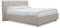 ES Design 08 Polsterbett Antony mit 5 Jahren Garantie, EIN hochwertiges Bett, Lattenrost und Stauraum (Beige, 120 x 200 cm)
