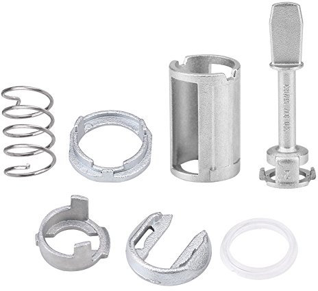 Fydun Kit Reparación Cerradura, Reemplazo del Kit de Reparación Cerradura Puerta Kit De Reparación Delantero Izquierdo Derecho del Coche para Seat Toledo Arosa/para Lupo/para