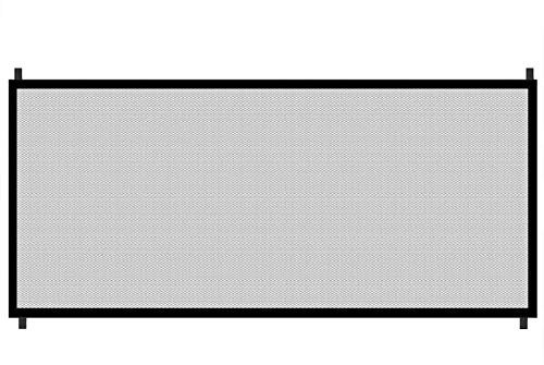 Auto Sicherheitsnetz, ca.180 x 72 cm - Autonetz Schutznetz für Hunde Haustier, Schutznetz Universalmaschen Zaun Haustier Netz Barriere Mesh(Schwarz)