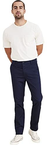 Dockers Homme Original Chino Slim Pantalon, Navy Blazer, 31W / 32L