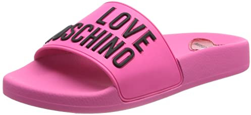 Love Moschino JA28052G1GI13, Mule, Donna, Fuxia, 38 EU
