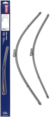 DENSO Flachwischer-Set DF-418 (750/630 mm, Linkslenker): Zwei leise, langlebige Wischer mit aerodynamischem Design. OEM-Qualität, breite Kompatibilität, 2 Jahre Garantie