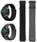 2 Pieces Nylon Fabric Watch Straps for Couples - 22 mm Quick Release Smartwatch Sports Replacement Strap - Breathable for Men and Women