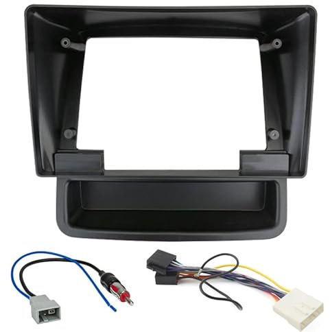 Sound-way Kit Montage Autoradio, Façade Cadre Radio 10.1 Pouces, Adaptateur Compatible avec Nissan Primastar (J4) 2011-2015 / Opel Vivaro (X83) 2011-2014 / Renault Trafic II (EL/FL/JL) 2011-2014