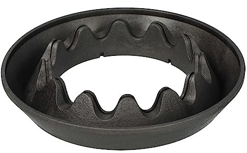 vhbw Gentle Air-Düse kompatibel mit Dyson Supersonic HD01, HD03, HD02 Föhn - 7,6 x 7,6 cm, 20 g, Dunkelgrau