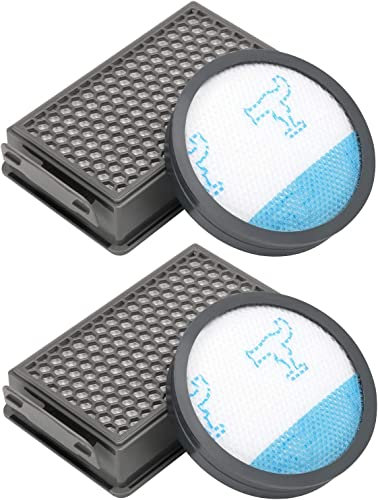 2 HEPA filter boxes,2 filter sponges,per aspirapolvere ciclonico per Rowenta Powerline Extreme RH8133 RH8147 RH8155 RH8021WB RH8037WA RH8055WA RH8121WB