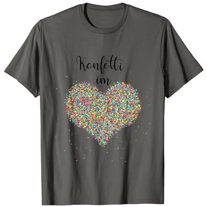 Konfetti im Herzen Fancy Dress Carnival Confetti Costume T-Shirt
