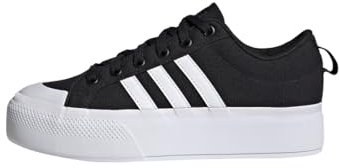 adidas Bravada 2.0 Platform Shoes, Scarpe Donna, Core Black/Cloud White/Core Black, 36 2/3 EU