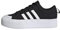 adidas Bravada 2.0 Platform Shoes, Scarpe Donna, Core Black/Cloud White/Core Black, 36 2/3 EU