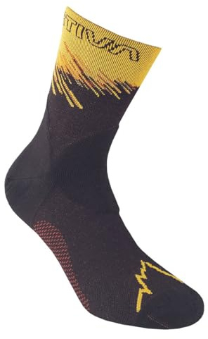La Sportiva Socken der Marke Ultra Running Socks Black/Yellow