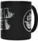 FC Hansa Rostock Tasse Becher Kaffeetasse, Keramik, Schwarz, Silber, ca. 0,3 L