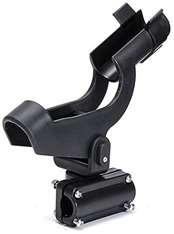 Kisangel 2St angelzubehör 360 Grad drehbarer Rutenhalter Angelhalter Fischerei Unterstützung Schlauchboot Halterung Bootsangeln