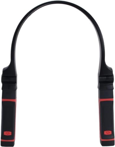 Lámpara de noche Luz de libro recargable USB Manos libres flexible LED Luz de cuello colgante Lámpara de lectura Luz nocturna Linterna (Tamaño: Tipo de carga USB) (Tipo de batería de un color)